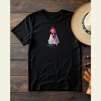 Cluckin’ Cool Tee Double R Western’s XS / Black T Shirt