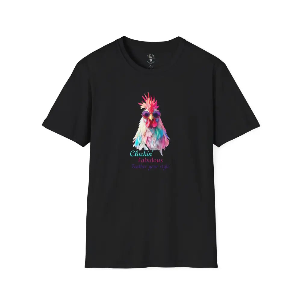 Cluckin’ Cool Tee - Double R Western’s - XS / Black - T-Shirt