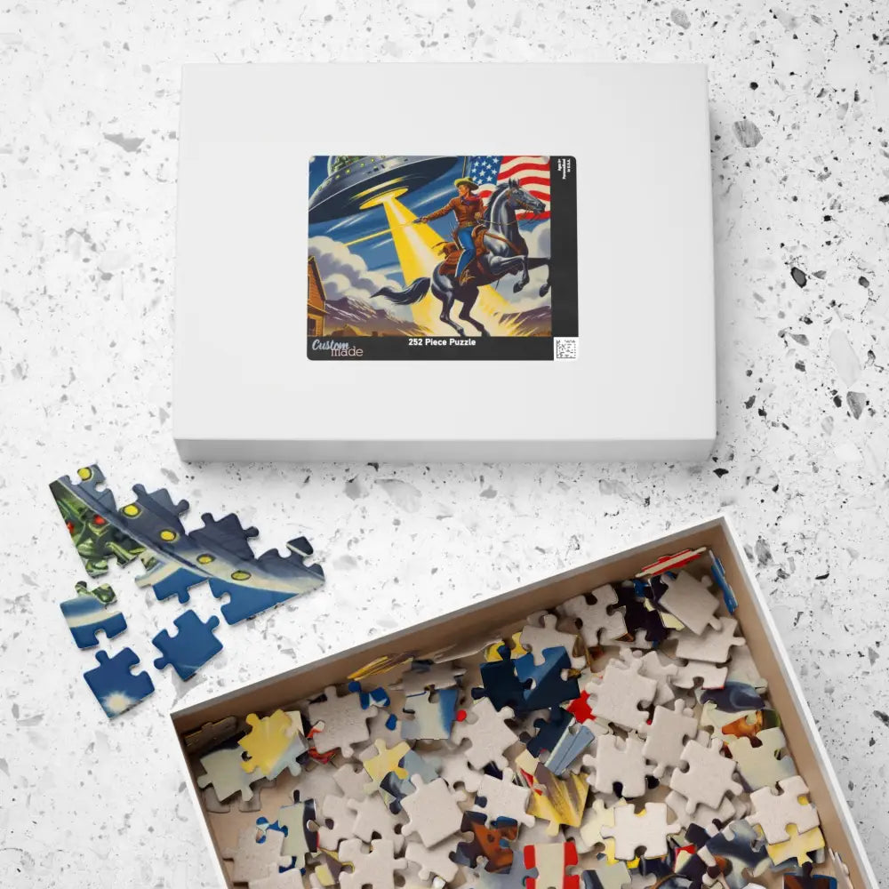 ’Cosmic Cowboy Adventure’ Puzzle - Double R Western’s - Puzzle (110 252 520 1014-piece) - Puzzle