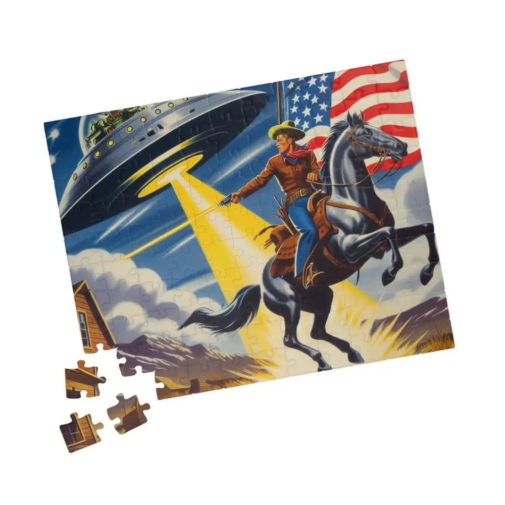’Cosmic Cowboy Adventure’ Puzzle - Double R Western’s - Puzzle (110 252 520 1014-piece) - Puzzle