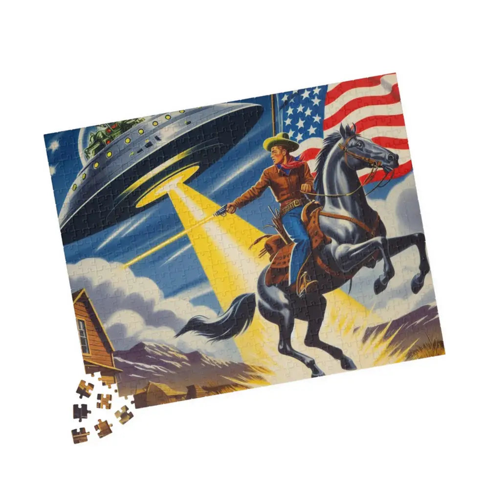 ’Cosmic Cowboy Adventure’ Puzzle - Double R Western’s - Puzzle (110 252 520 1014-piece) - Puzzle
