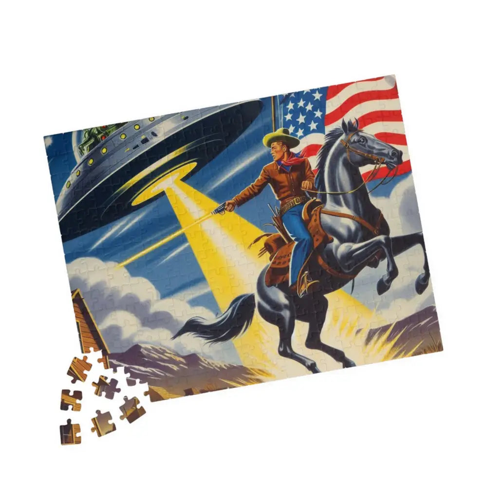 ’Cosmic Cowboy Adventure’ Puzzle - Double R Western’s - Puzzle (110 252 520 1014-piece) - Puzzle