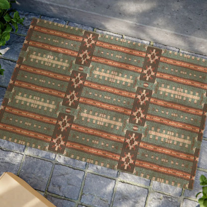 ’Cultural Embrace’ Double R western’s ™ Native American Inspired Design Doormat 24’’ x 16’’ Home Decor