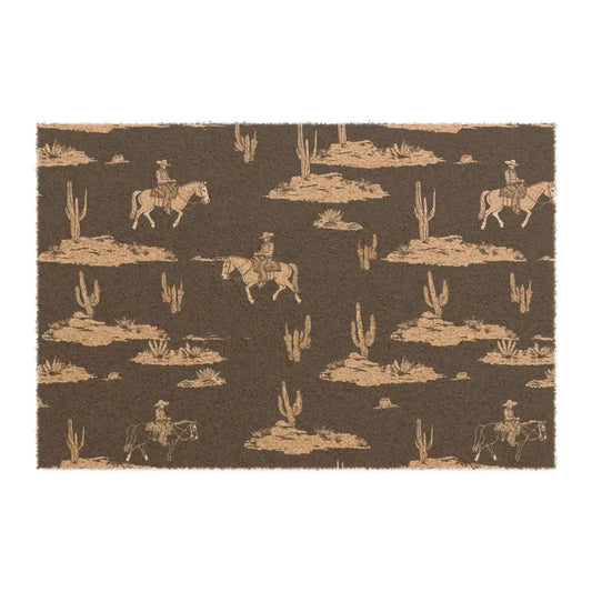 ’Desert Riders’ - Double R Western- Western Doormat - 24’’ x 16’’ - Home Decor