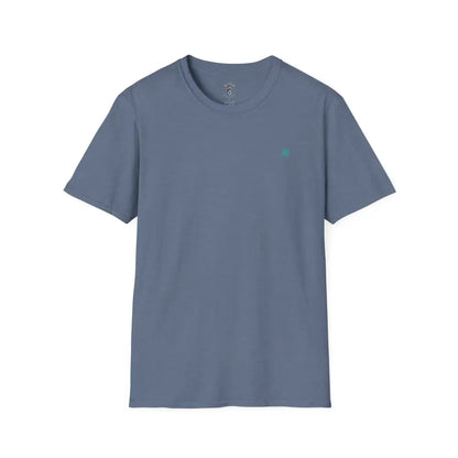 ’Double R Aloha Spirit’ men’s tee from Double R Western™ Soft Style T Shirt S / Heather Indigo T Shirt