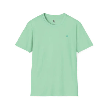 ’Double R Aloha Spirit’ men’s tee from Double R Western™ Soft Style T Shirt S / Mint Green T Shirt