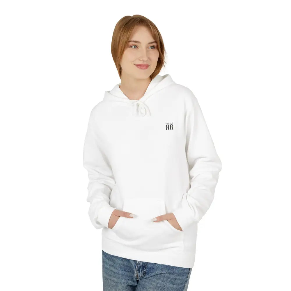 ’Double R Home-Grown Strong’ Women’s Hooded Sweatshirt - BACK GRAPHIC DESIGN - Hoodie