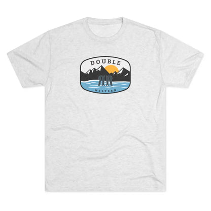 ’Double R Western ™ Adventure Tee’ - Tri-Blend Crew Tee - T-Shirt