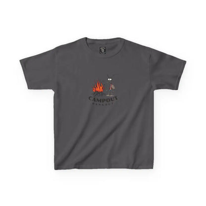 Double R Western™ - Kids Heavy Cotton™ Tee - Charcoal / XS - Kids clothes