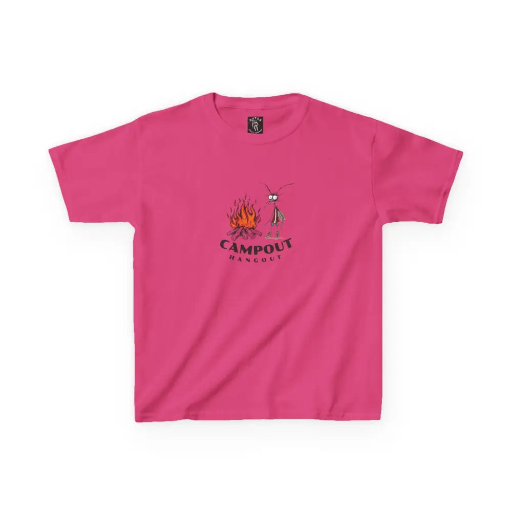 Double R Western™ - Kids Heavy Cotton™ Tee - Heliconia / XS - Kids clothes