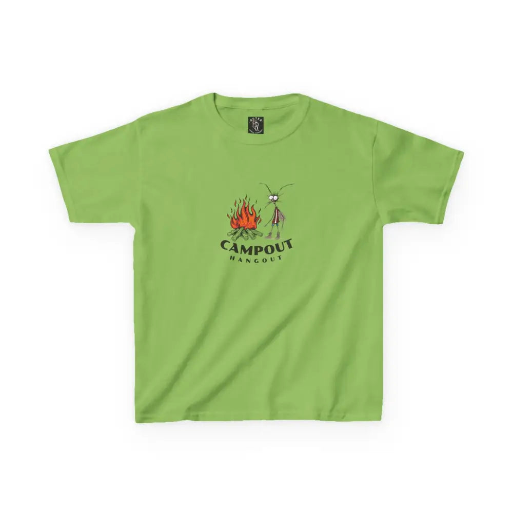Double R Western™ - Kids Heavy Cotton™ Tee - Lime / XS - Kids clothes