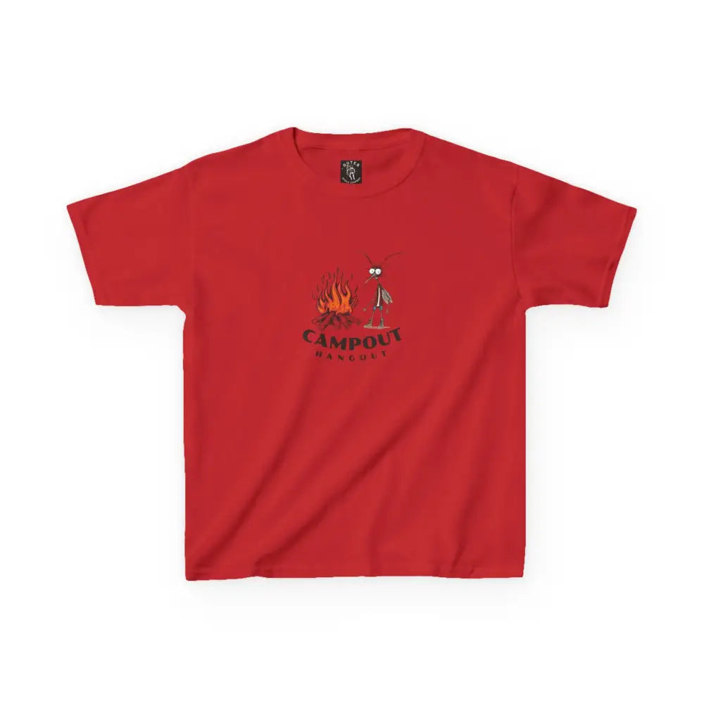 Double R Western™ - Kids Heavy Cotton™ Tee - Red / XS - Kids clothes
