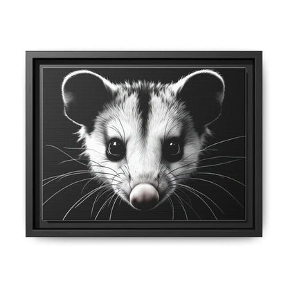 Double R Western™ Midnight Edition Possum Canvas - Double R Western™ - 12’’ x 9’’ (Horizontal) / Black / 1.25’’ - Canvas