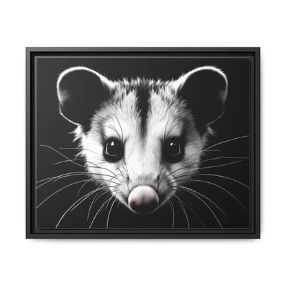 Double R Western™ Midnight Edition Possum Canvas - Double R Western™ - 20″ x 16″ (Horizontal) / Black / 1.25’’ - Canvas