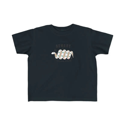 ’Double R Western’s Legend of the Snow Snake’ - Toddler’s Fine Jersey Tee - Black / 2T - Kids clothes