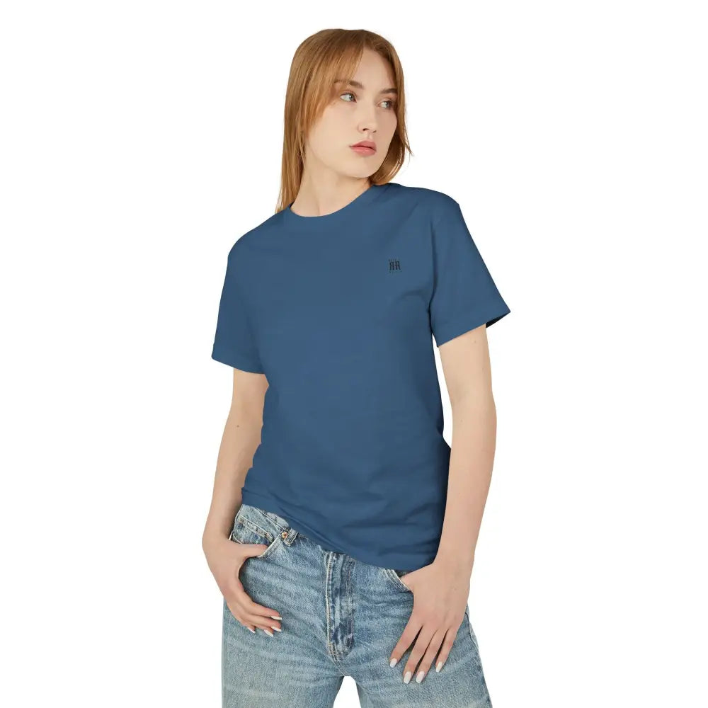 ’Fly Conquer’ - Double R Western™ Garment- Dyed Heavyweight Cotton Tee-Back Graphic design - T-Shirt