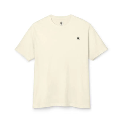 ’Fly Conquer’ - Double R Western™ Garment- Dyed Heavyweight Cotton Tee-Back Graphic design - Faded Cream / S - T-Shirt
