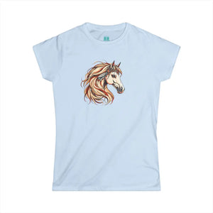 Free Spirited Elegance with a Boho Twist Double R Western™ Softstyle Graphic Shirt Light Blue / S T Shirt