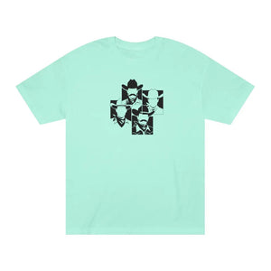 Frontier Icons Pop Art Cowboy Tee – Women’s | Double R Western™ Celadon / S T Shirt