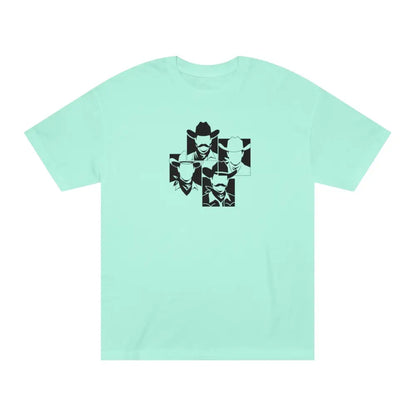 Frontier Icons Pop Art Cowboy Tee – Women’s | Double R Western™ Celadon / S T Shirt