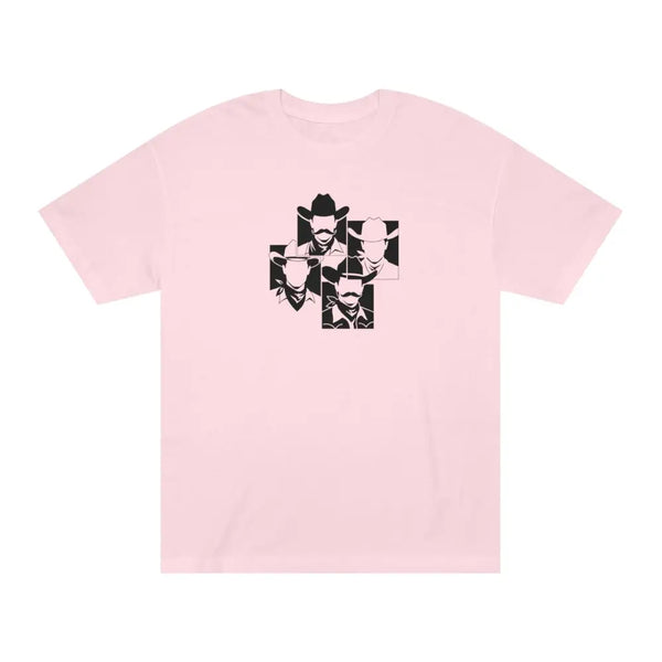 Frontier Icons Pop Art Cowboy Tee – Women’s | Double R Western™ Pink / S T Shirt