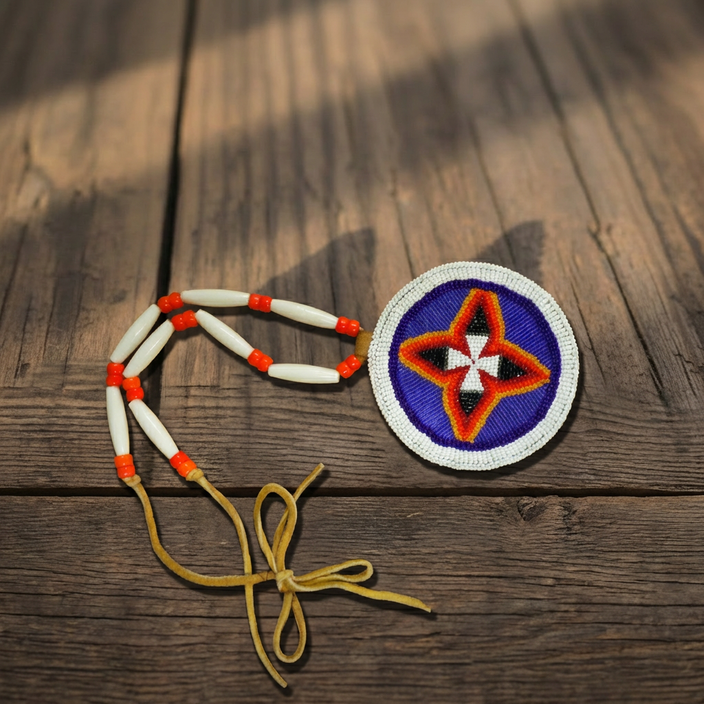 Limited Edition 1 of 1 – Blue Feathers Necklace – Nathaniel Barney