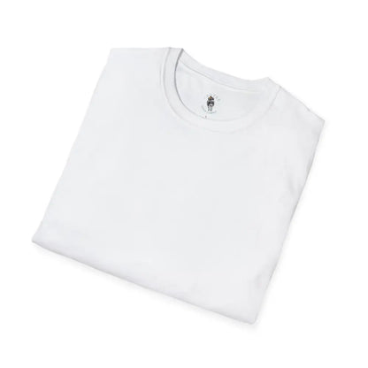 ’Grim Rider looking back’ BACK DESIGN Double R Western’s™ Softstyle T Shirt T Shirt
