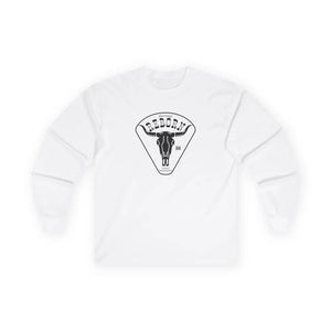 ’Heritage Reborn Future Reimagined’ Double R Western’s™ Long Sleeve T Shirt S / White Long sleeve