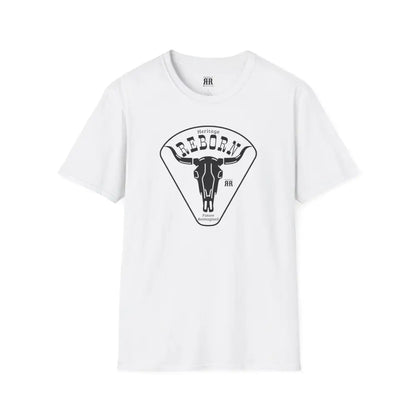 Heritage Reborn Universal Comfort Tee Double R Western’s Hot Off The Trail White / XS T Shirt