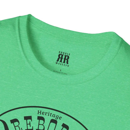 Heritage Reborn Universal Comfort Tee Double R Western’s Hot Off The Trail T Shirt