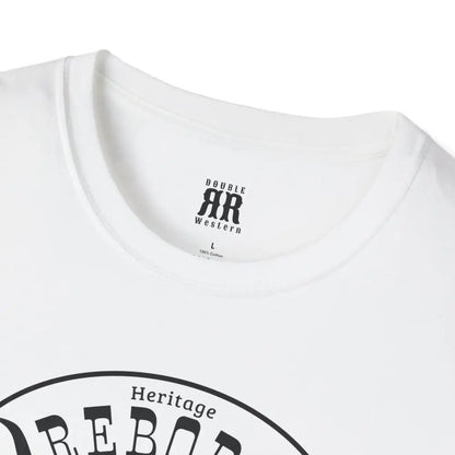Heritage Reborn Universal Comfort Tee Double R Western’s Hot Off The Trail T Shirt
