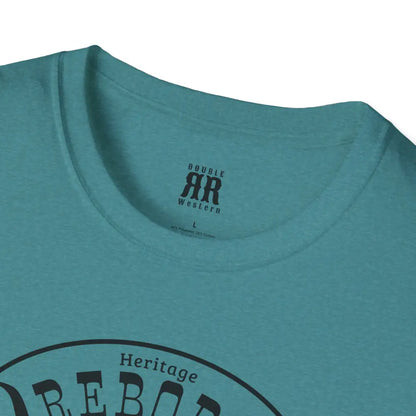 Heritage Reborn Universal Comfort Tee Double R Western’s Hot Off The Trail T Shirt