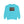 Blue sweatshirt with front Double R logo patch and graphic waves