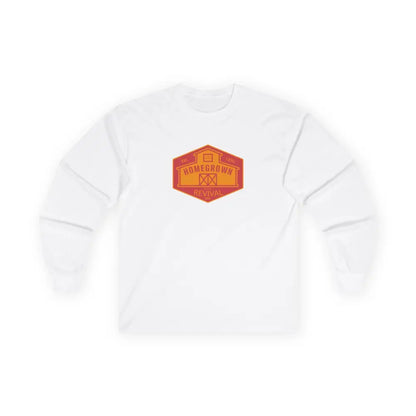 Home Grown Revival’ Double R western’s Long Sleeve Western T Shirt S / White Long sleeve
