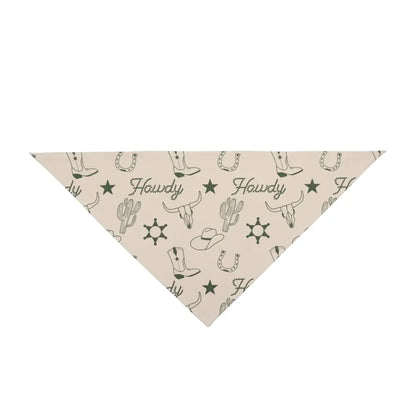 ’Howdy’ Double R Western’s Western Adventure Pet Bandana Pets