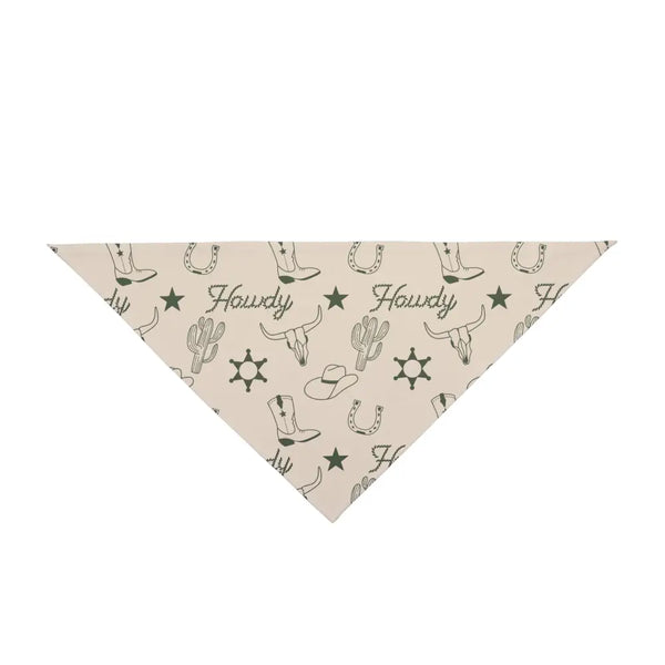 ’Howdy’ Double R Western’s Western Adventure Pet Bandana Pets