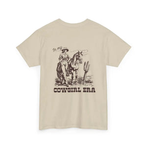 ’In My Cowgirl Era’ Double R Western’s ™ Heavy Cotton Tee Back Graphic Design T Shirt