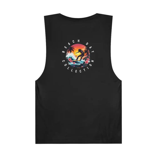 ’Island Cowboy Adventure’ - Double R Western’s - BACK Graphic Design - Black / XS - Tank Top