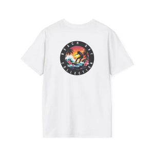 ’Island Cowboy Adventure’ Women’s tee from Double R Western™ Back Graphic T Shirt