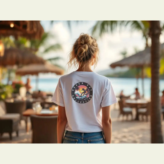’Island Cowboy Adventure’ Women’s tee from Double R Western™ - Soft Style T-Shirt - T-Shirt