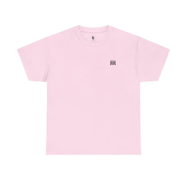 ’Keeper’ Double R Western’s™ Heavy Cotton Tee Back Graphic Design Light Pink / S T Shirt