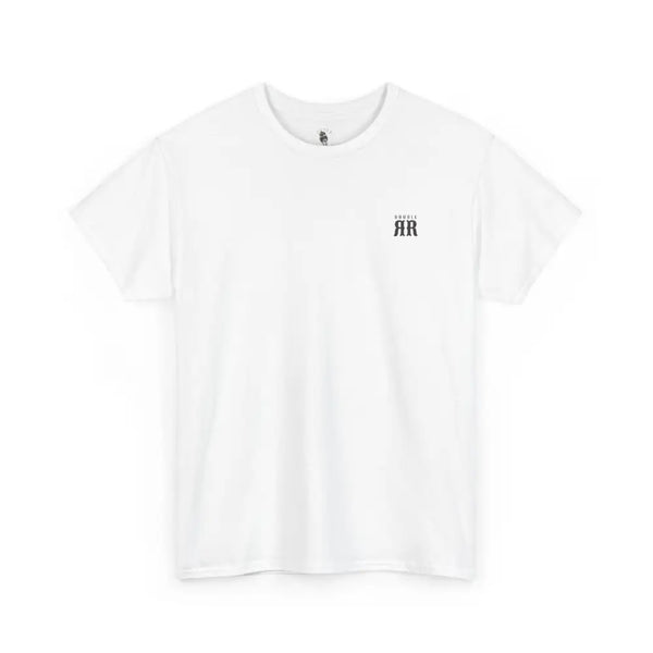 ’Keeper’ Double R Western’s™ Heavy Cotton Tee Back Graphic Design White / S T Shirt