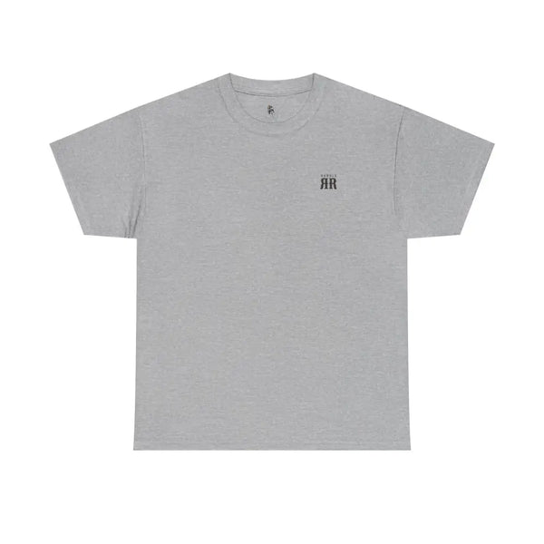 ’Keeper’ Double R Western’s™ Heavy Cotton Tee Back Graphic Design Sport Grey / S T Shirt