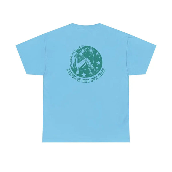 ’Keeper’ Double R Western’s™ Heavy Cotton Tee Back Graphic Design T Shirt