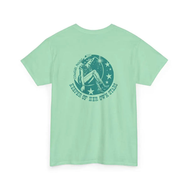 ’Keeper’ Double R Western’s™ Heavy Cotton Tee Back Graphic Design T Shirt