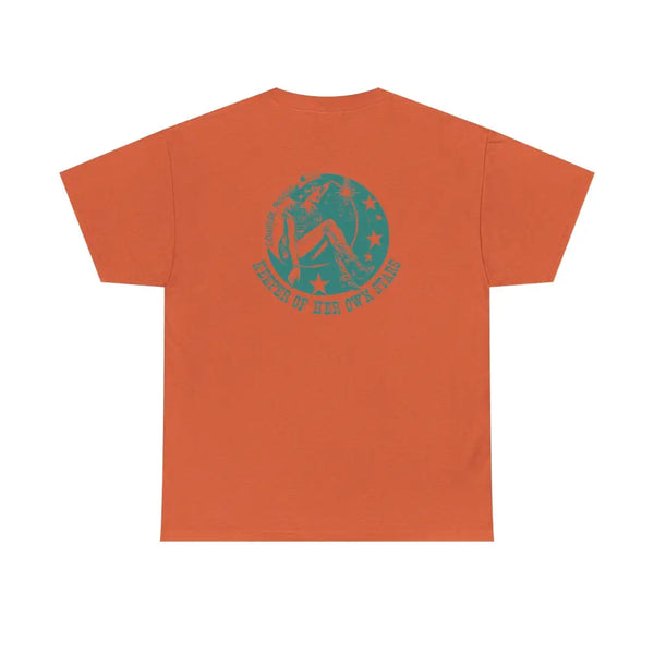’Keeper’ Double R Western’s™ Heavy Cotton Tee Back Graphic Design T Shirt