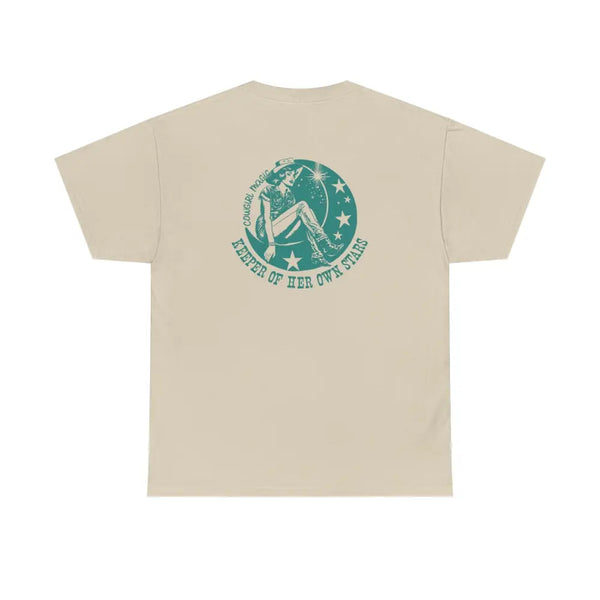 ’Keeper’ Double R Western’s™ Heavy Cotton Tee Back Graphic Design T Shirt