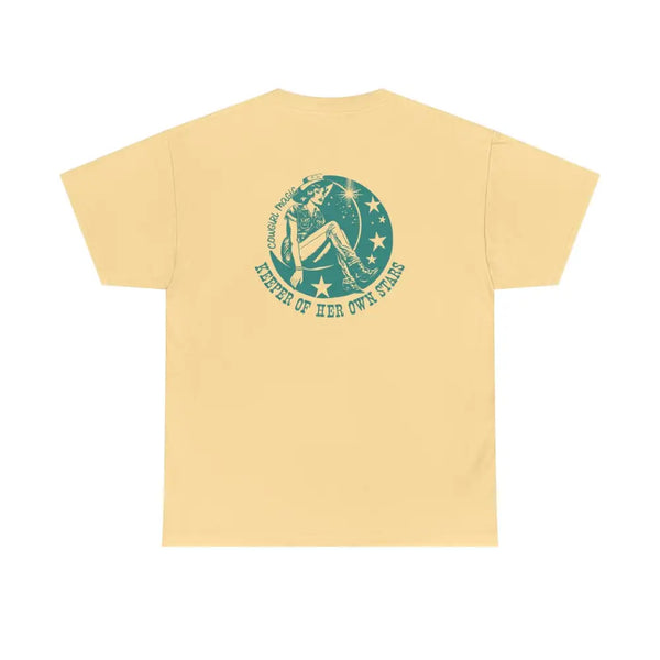 ’Keeper’ Double R Western’s™ Heavy Cotton Tee Back Graphic Design T Shirt