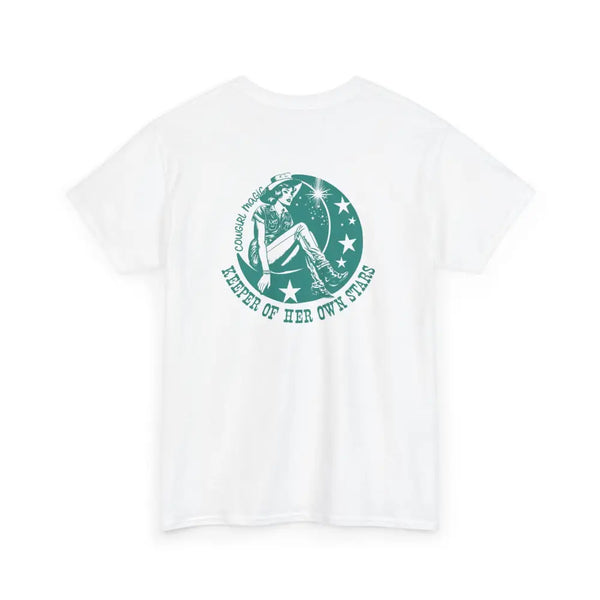 ’Keeper’ Double R Western’s™ Heavy Cotton Tee Back Graphic Design T Shirt
