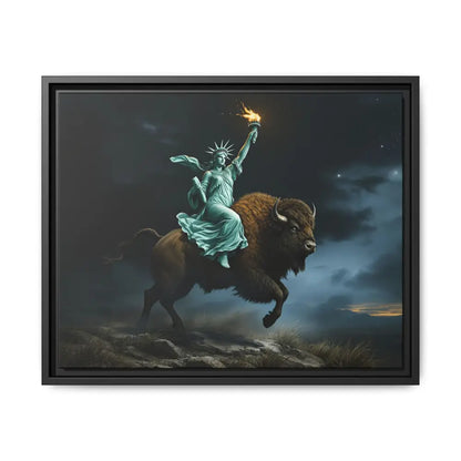 Lady Liberty “Liberty Unbridled” – Limited Edition Gallery Art Wrap – Only 198/200 Available 20″ x 16″ (Horizontal)